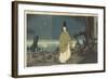 Sugawara Michizane in Exile, February 1884-Kobayashi Kiyochika-Framed Giclee Print