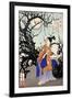 Sugawara No Michizane, One Hundred Aspects of the Moon-Yoshitoshi Tsukioka-Framed Giclee Print
