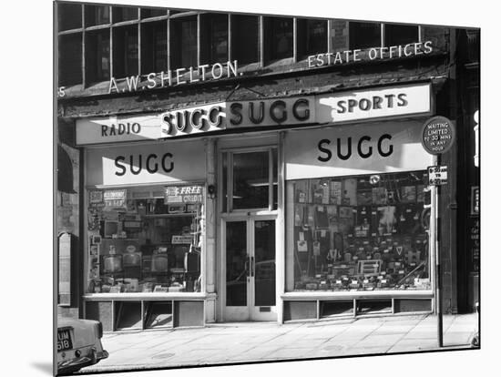 Sugg Sports, King Street Branch, Nottingham, Nottinghamshire, 1960-Michael Walters-Mounted Photographic Print