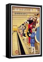 Sugiura Hisui the Only Subway in the East Japanese 1927-Vintage Lavoie-Framed Stretched Canvas