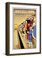 Sugiura Hisui the Only Subway in the East Japanese 1927-Vintage Lavoie-Framed Giclee Print