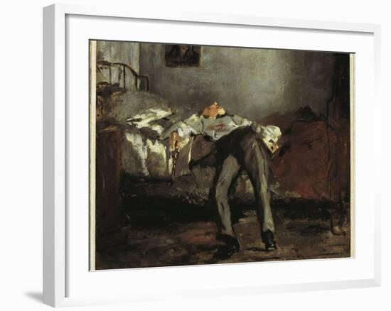 Suicide, 1881-Edouard Manet-Framed Giclee Print