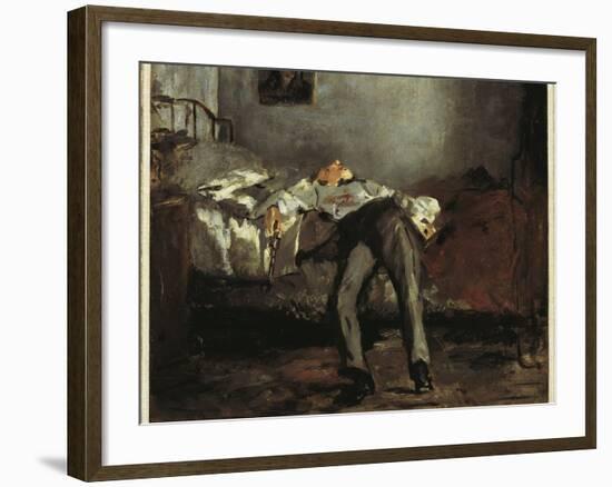 Suicide, 1881-Edouard Manet-Framed Giclee Print