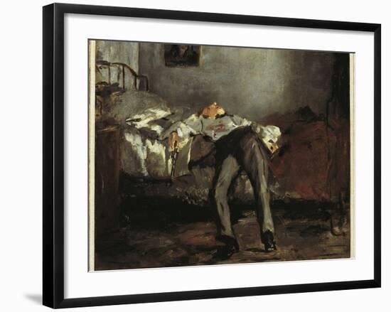 Suicide, 1881-Edouard Manet-Framed Giclee Print