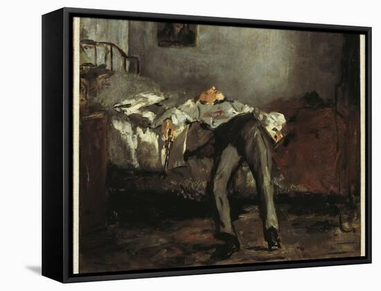 Suicide, 1881-Edouard Manet-Framed Stretched Canvas