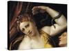 Suicide of Cleopatra-Domenico Brusasorci-Stretched Canvas