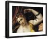 Suicide of Cleopatra-Domenico Brusasorci-Framed Giclee Print