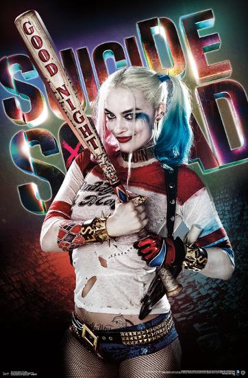 Suicide Squad - Good Night-null-Lamina Framed Poster