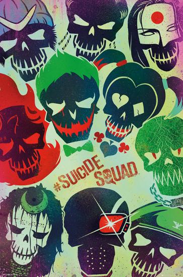 Suicide Squad- Sugar Skulls-null-Lamina Framed Poster