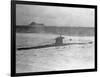 Suicide Submarine Washed up on Beach-null-Framed Photographic Print