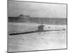 Suicide Submarine Washed up on Beach-null-Mounted Photographic Print