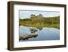 Suilven over a Highland Loch with Islands of Scots Pine and Birch. Sutherland, Scotland-Fergus Gill-Framed Photographic Print