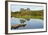 Suilven over a Highland Loch with Islands of Scots Pine and Birch. Sutherland, Scotland-Fergus Gill-Framed Photographic Print