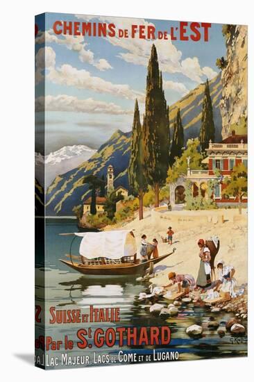 Suisse et Italie Par le St. Gothard, 1907-Krallt-Stretched Canvas
