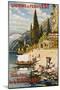 Suisse et Italie Par le St. Gothard, 1907-Krallt-Mounted Premium Giclee Print