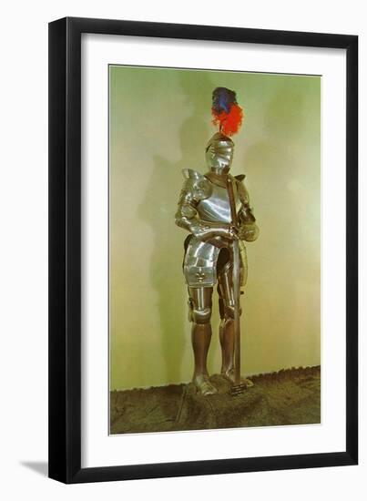 Suit of Armor-null-Framed Art Print