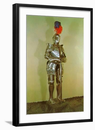 Suit of Armor-null-Framed Art Print