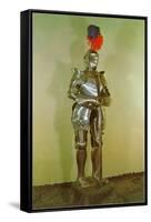 Suit of Armor-null-Framed Stretched Canvas