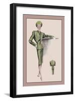 Suit with Jacket-null-Framed Art Print