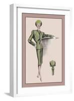 Suit with Jacket-null-Framed Art Print