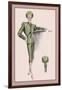 Suit with Jacket-null-Framed Art Print