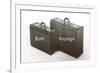 Suitcases, Bon Voyage-null-Framed Art Print