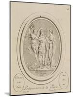 Suite d'estampes d'après les pierres gravées de Guay graveur du Roi (1711-1-Joseph Marie Vien-Mounted Giclee Print