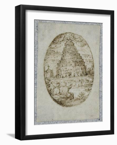 Suite de vingt petits dessins ovales-Johan Wierix-Framed Giclee Print