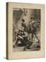 Suite lithographique "Hamlet" : la mort d'Hamlet après le duel-Eugene Delacroix-Stretched Canvas