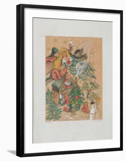 Suite Noel IV-Francoise Deberdt-Framed Limited Edition