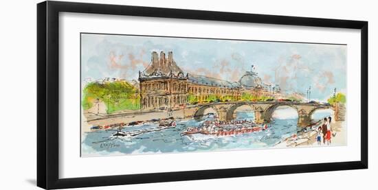 Suite Paris I-Urbain Huchet-Framed Limited Edition