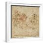 Sujet all?rique-Leonardo da Vinci-Framed Giclee Print