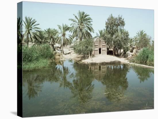 Suk-Esh-Shiukh Village, Marshes, Iraq, Middle East-null-Stretched Canvas