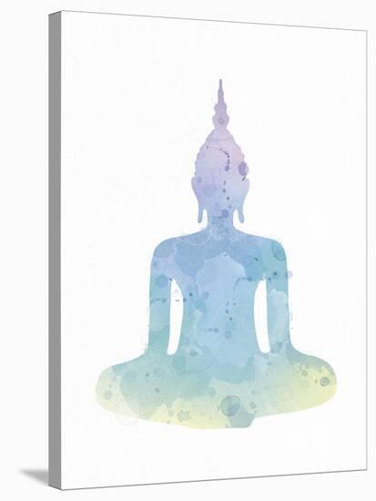 Sukhasana - Enlighten-null-Stretched Canvas