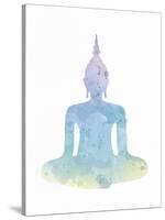 Sukhasana - Enlighten-null-Stretched Canvas