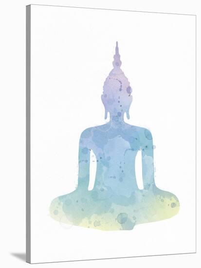 Sukhasana - Enlighten-null-Stretched Canvas