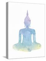 Sukhasana - Enlighten-null-Stretched Canvas