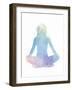 Sukhasana - Meditate-Sasha Blake-Framed Art Print