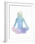 Sukhasana - Meditate-null-Framed Giclee Print