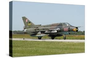 Sukhoi Su-22M Fitter from the Polish Air Force-Stocktrek Images-Stretched Canvas