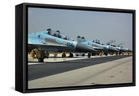 Sukhoi Su-30 Aircraft from the Indian Air Force at Istres Air Base-Stocktrek Images-Framed Stretched Canvas