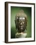 Sukhothai Bronze Head of Buddha-null-Framed Giclee Print