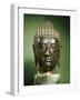 Sukhothai Bronze Head of Buddha-null-Framed Giclee Print