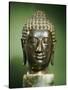 Sukhothai Bronze Head of Buddha-null-Stretched Canvas