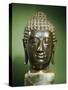 Sukhothai Bronze Head of Buddha-null-Stretched Canvas
