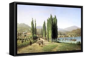 Sukhum Kale, 19th Century-Pyotr Petrovich Vereshchagin-Framed Stretched Canvas