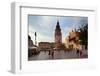 Sukiennice, the Renaisssance Cloth Hall, Rynek Glowny the Main Market Square, Krakow, Poland-null-Framed Photographic Print