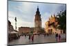 Sukiennice, the Renaisssance Cloth Hall, Rynek Glowny the Main Market Square, Krakow, Poland-null-Mounted Photographic Print