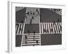 Sukiyabashi Pedestrian Crossing, Ginza, Tokyo, Japan-Gavin Hellier-Framed Photographic Print