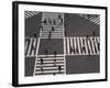 Sukiyabashi Pedestrian Crossing, Ginza, Tokyo, Japan-Gavin Hellier-Framed Photographic Print
